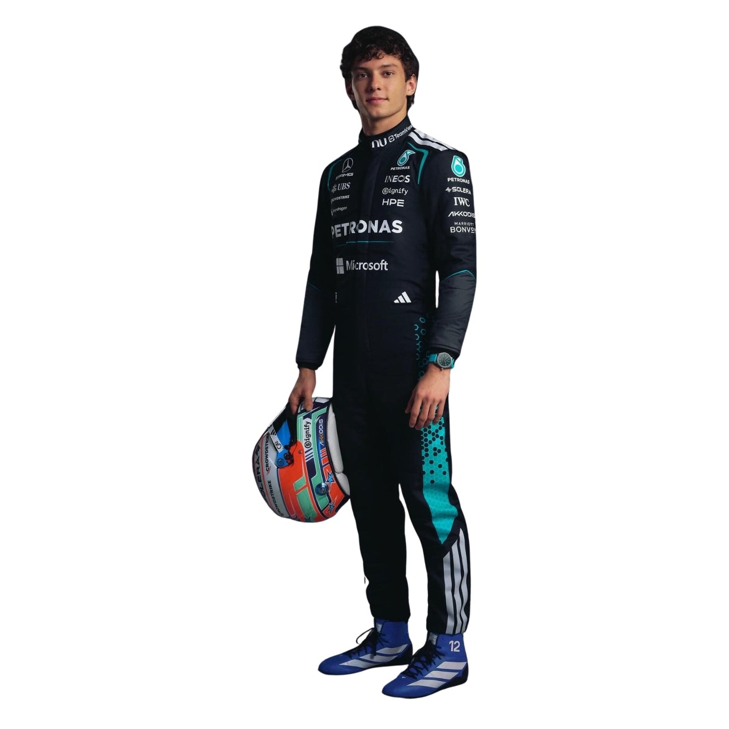 2026 Andrea Kimi Antonelli Team Mercedes F1 Racing Suit