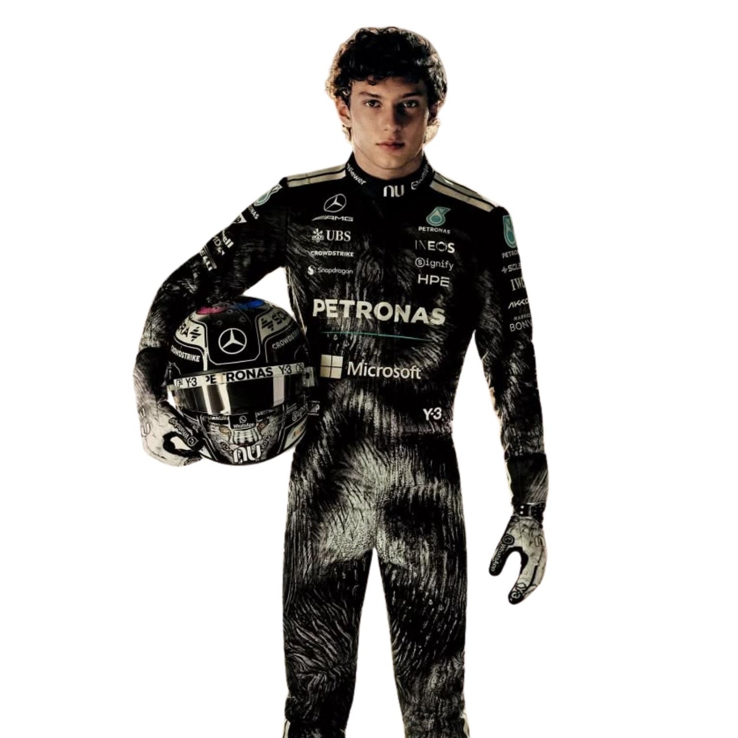 2026 Andrea Kimi Antonelli Team Mercedes Japanese GP F1 Racing Suit