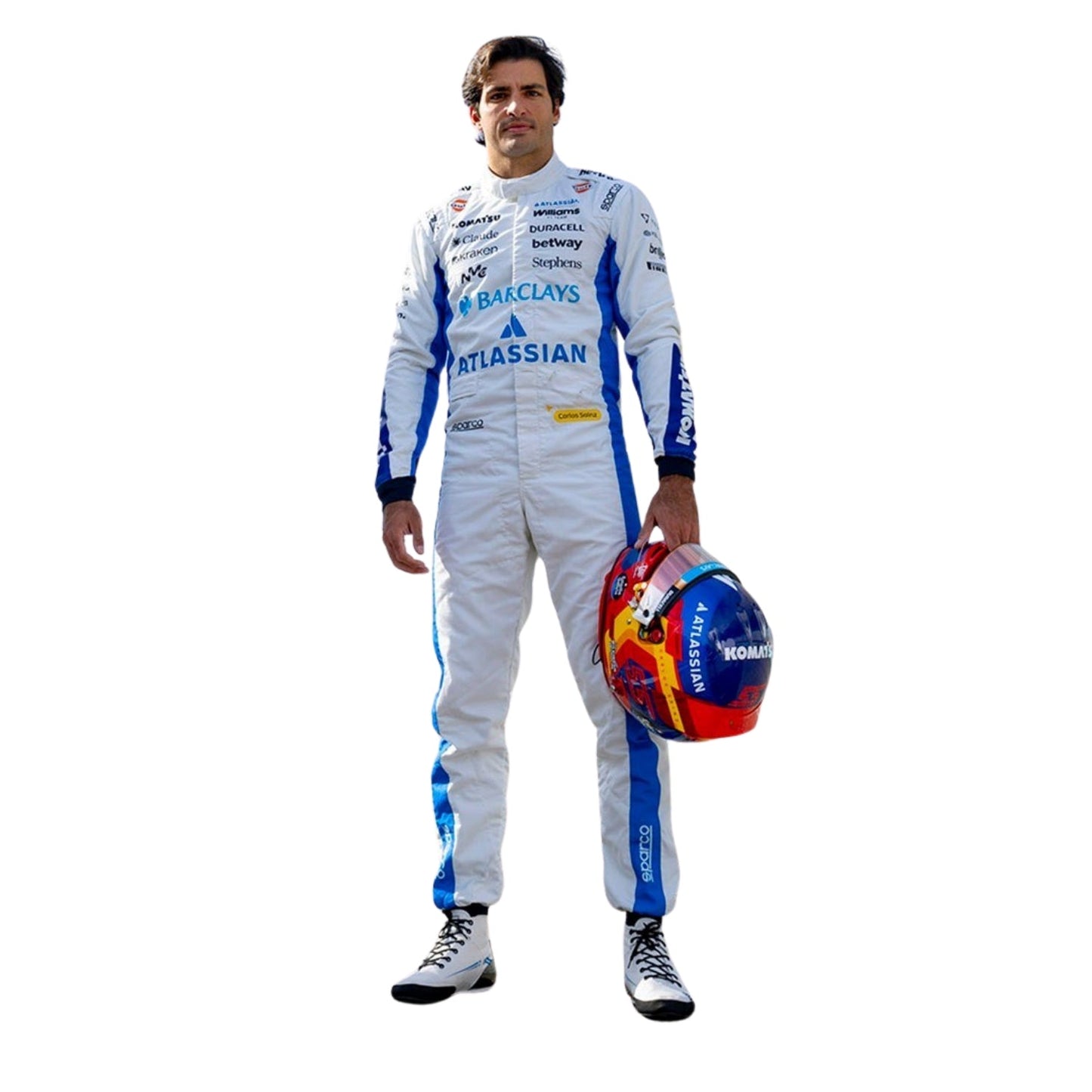 2026 F1 Racing Costume Worn by Carlos Sainz & Alexander Albon - Team Williams