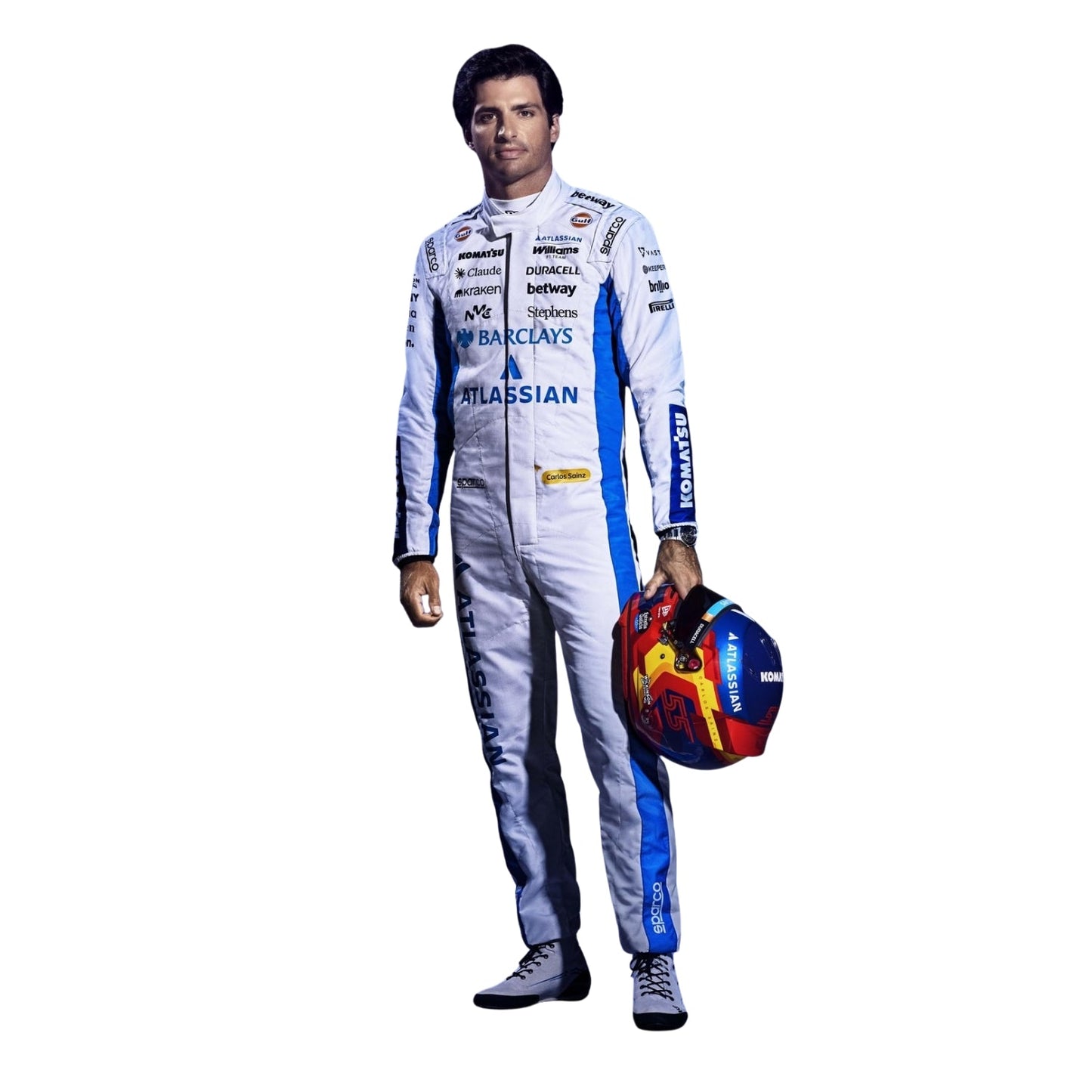 2026 F1 Racing Costume Worn by Carlos Sainz & Alexander Albon - Team Williams