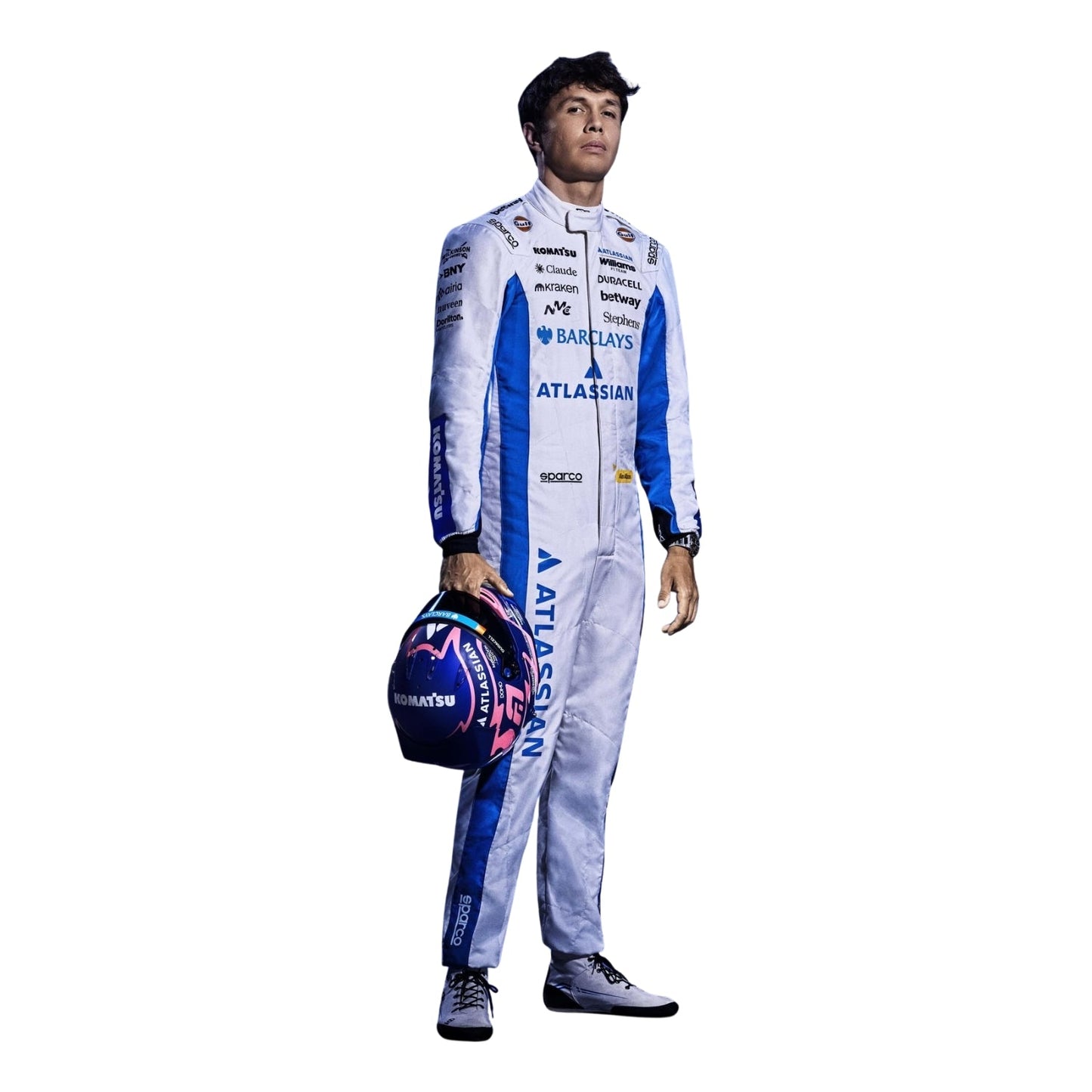 2026 F1 Racing Costume Worn by Carlos Sainz & Alexander Albon - Team Williams