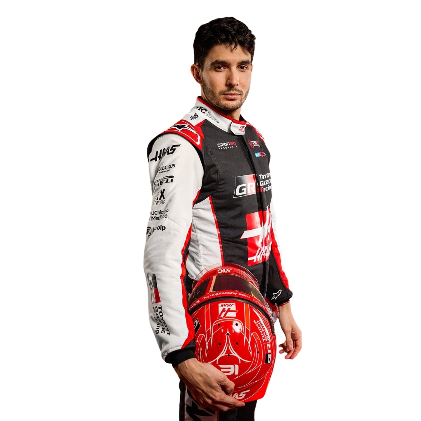 2026 F1 Racing Costume Worn by Esteban Ocon & Oliver Bearman - Team Haas