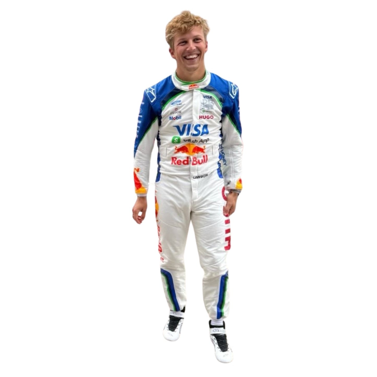 2026 F1 Racing Costume Worn by Liam Lawson & Arvid Lindblad  - Team RB