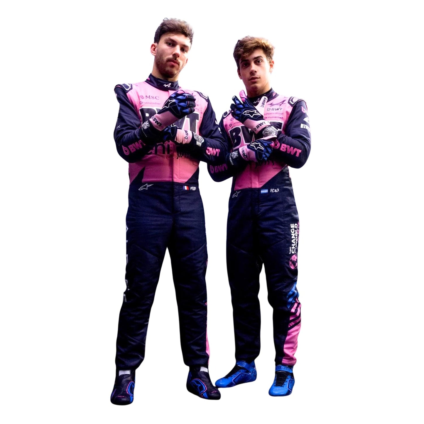 2026 F1 Racing Costume Worn by Pierre Gasly & Franco Colapinto  - Team Alpine