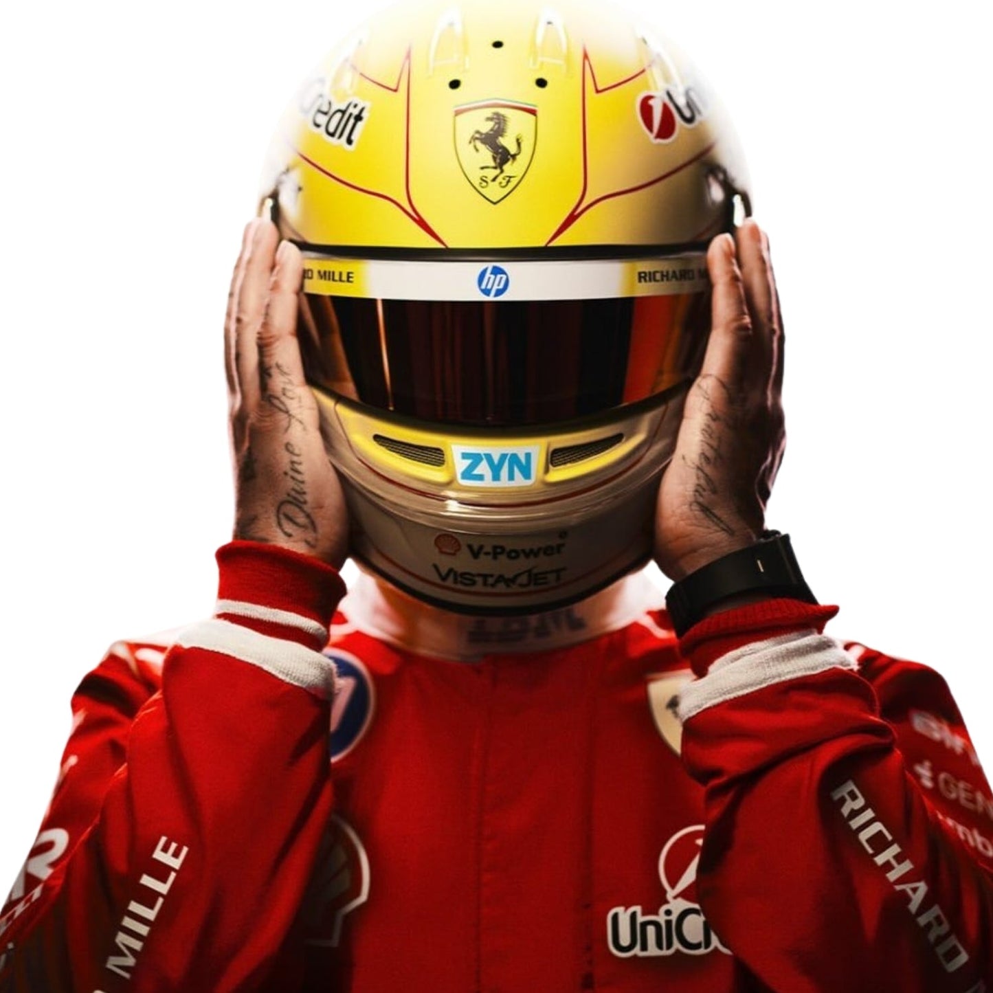 2026 F1 Racing Costume Worn by Charles Leclerc & Lewis Hamilton -Team Ferrari