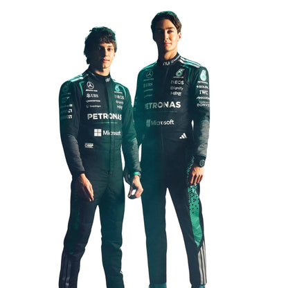 2026 F1 Racing Costume Worn by George Russell & Andrea Kimi Antonelli  - Team Mercedes