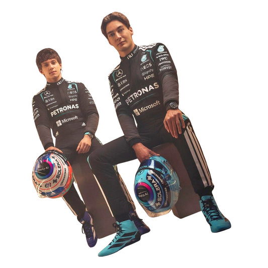 2026 F1 Racing Costume Worn by George Russell & Andrea Kimi Antonelli  - Team Mercedes