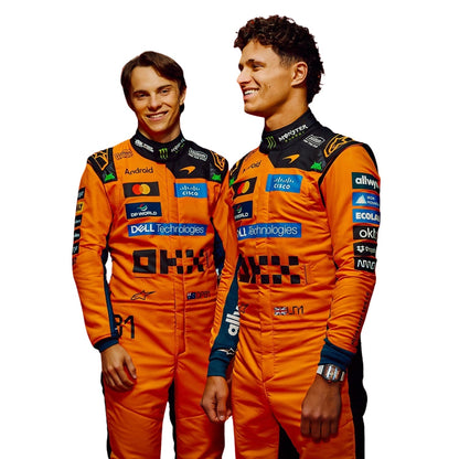 2026 F1 Racing Costume Worn by Lando Norris & Oscar Piastri  - Team McLaren