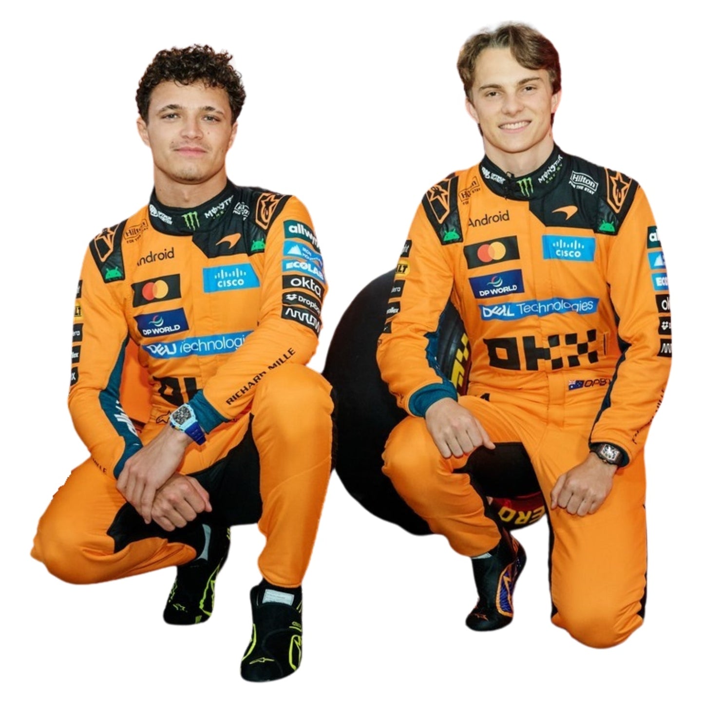 2026 F1 Racing Costume Worn by Lando Norris & Oscar Piastri  - Team McLaren