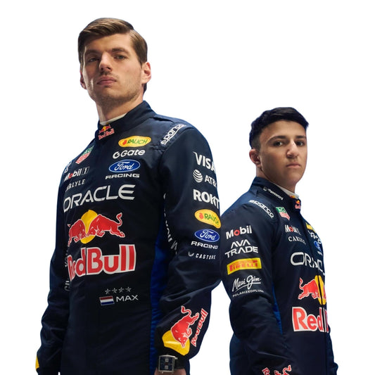 2026 F1 Racing Costume Worn by Max Verstappen & Isack Hadjar- Team Red Bull