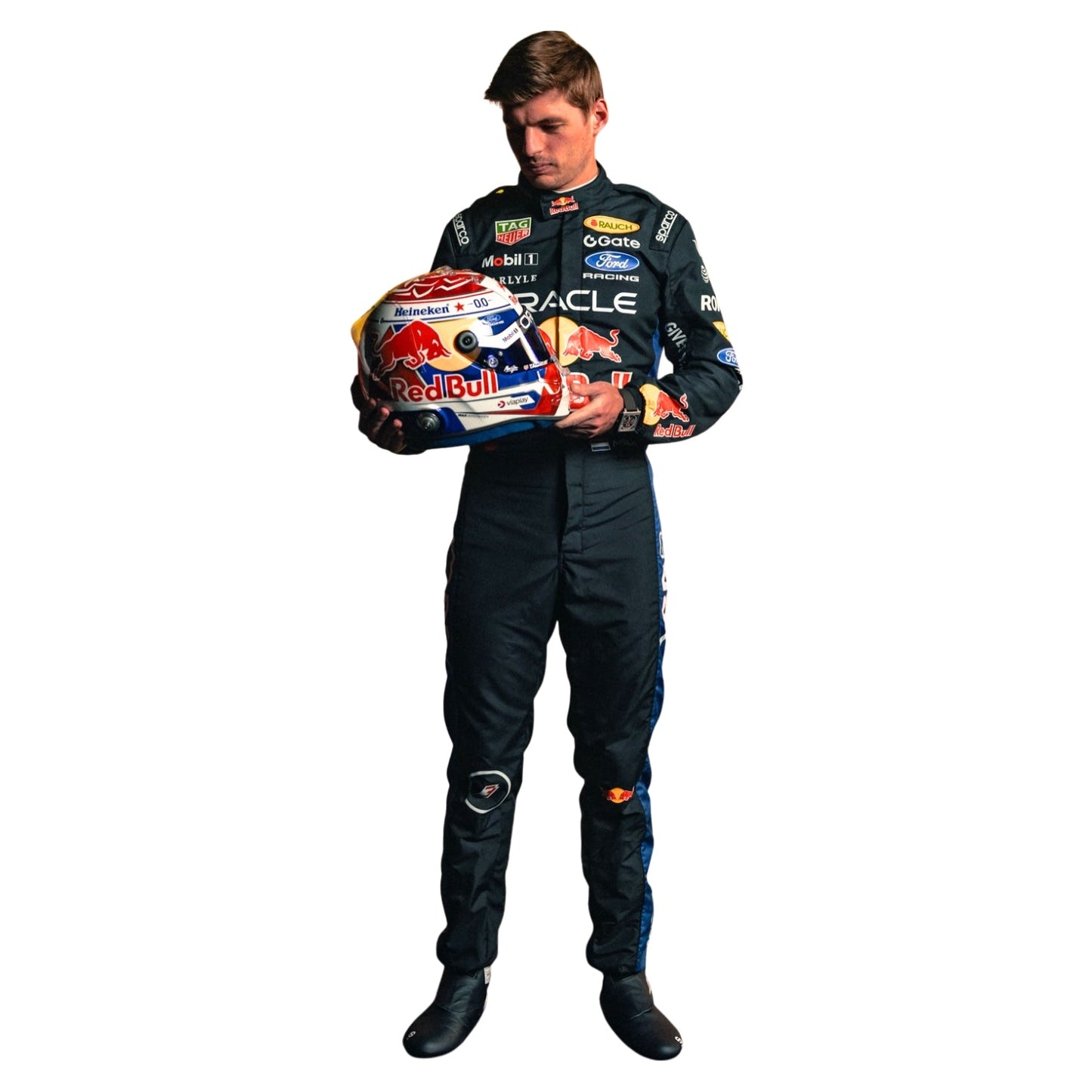 2026 F1 Racing Costume Worn by Max Verstappen & Isack Hadjar- Team Red Bull