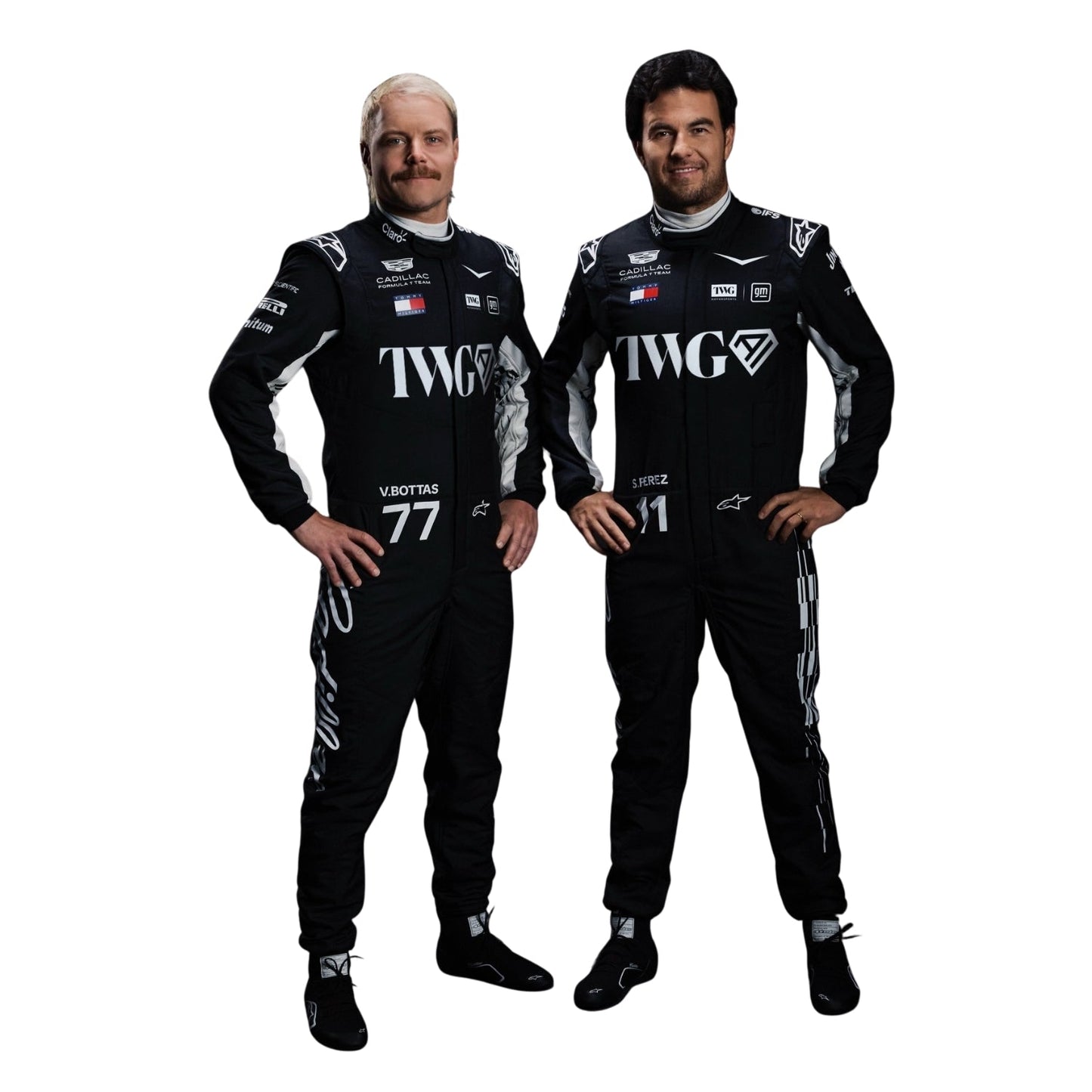 2026 F1 Racing Costume Worn by Valtteri Bottas & Sergio Perez - Team Cadillac