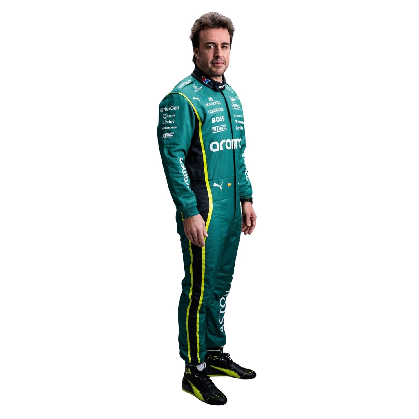 2026 Fernando Alonso Team Aston Martin F1 Racing Suit