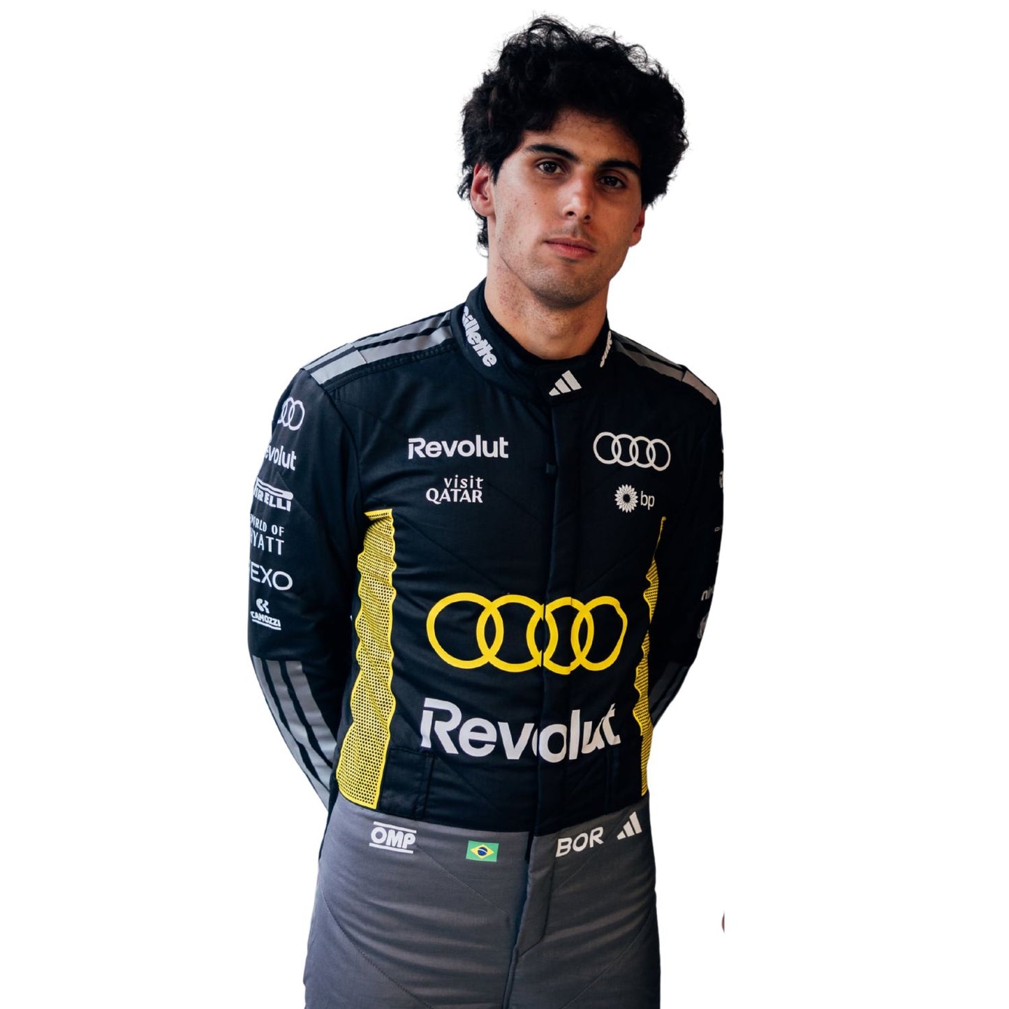2026 Gabriel Bortoleto Team Audi Monaco GP F1 Racing Suit
