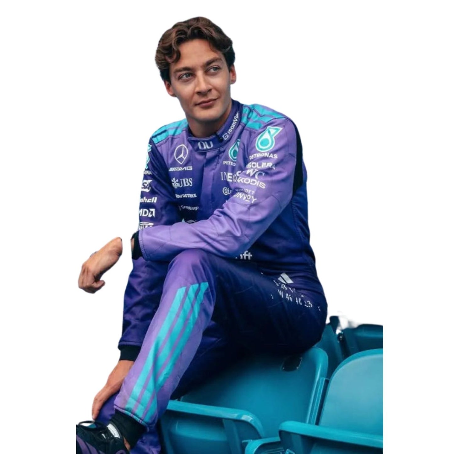 2026 George Russell Team Mercedes Miami GP F1 Racing Suit