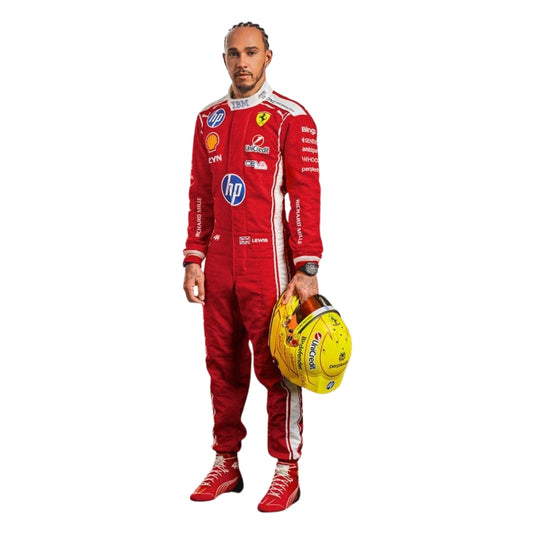 2026 Lewis Hamilton Team Ferrari F1 Racing Suit