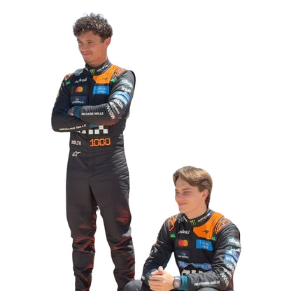 2026 Monaco GP F1 Racing Costume Worn by Lando Norris & Oscar Piastri  - Team McLaren