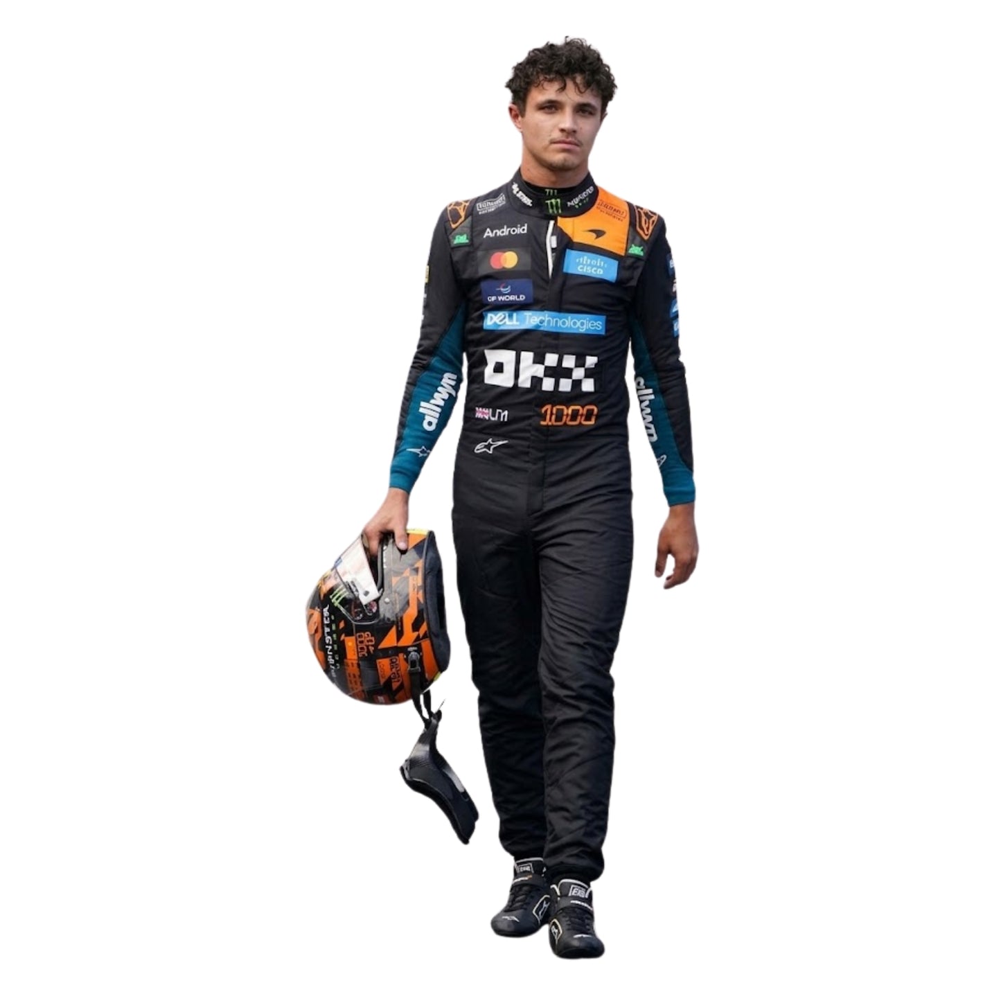 2026 Monaco GP F1 Racing Costume Worn by Lando Norris & Oscar Piastri  - Team McLaren