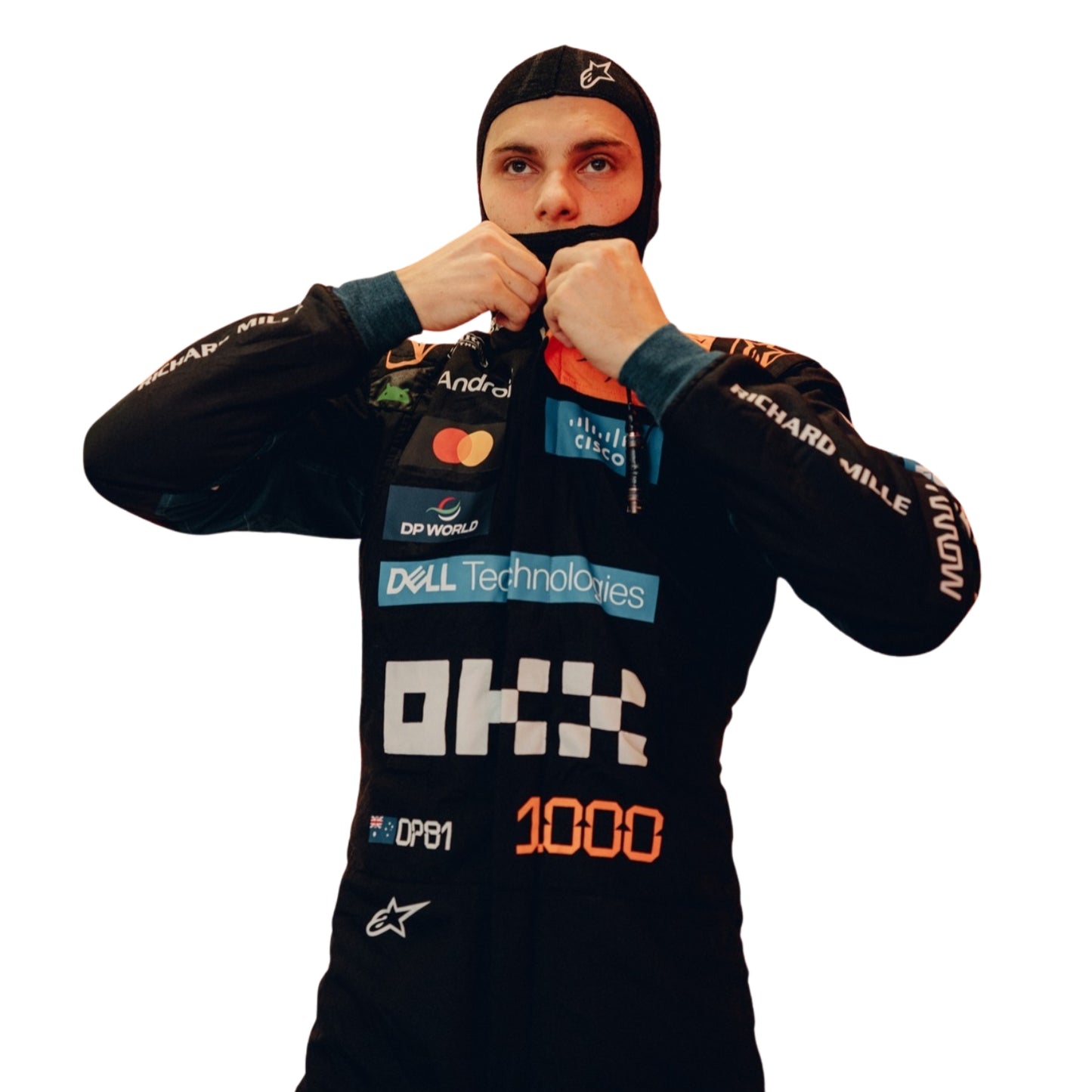 2026 Monaco GP F1 Racing Costume Worn by Lando Norris & Oscar Piastri  - Team McLaren