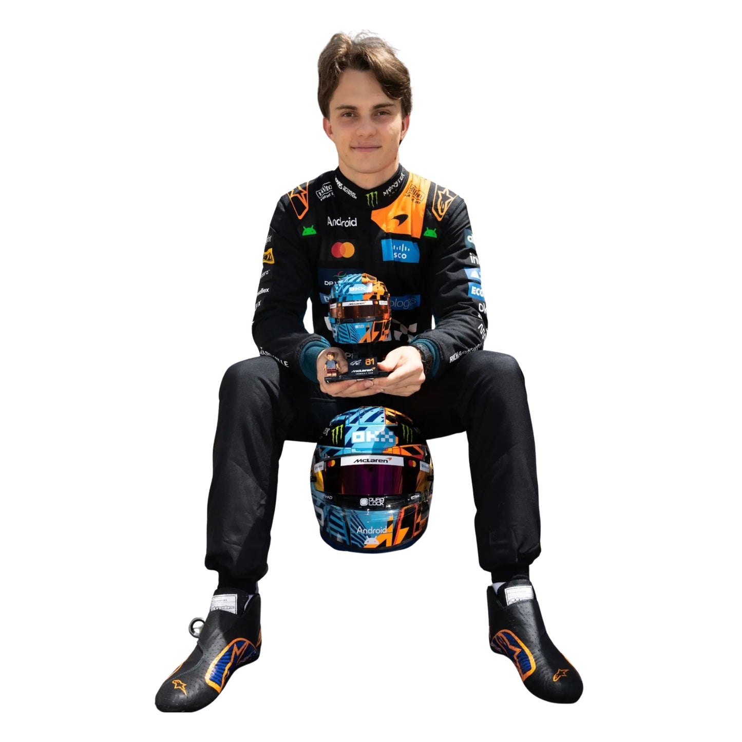 2026 Oscar Piastri Team McLaren Monaco GP F1 Racing Suit