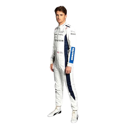 Formula 1 Racing Costume Logan Sargeant Williams 2024-1281