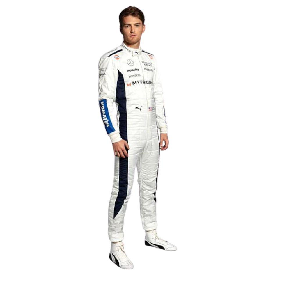 Formula 1 Racing Costume Logan Sargeant Williams 2024-1282