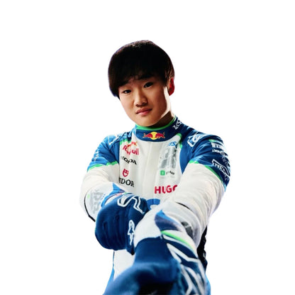 Close-up of Yuki Tsunoda's for the 2025 season, highlighting its unique design elements.
